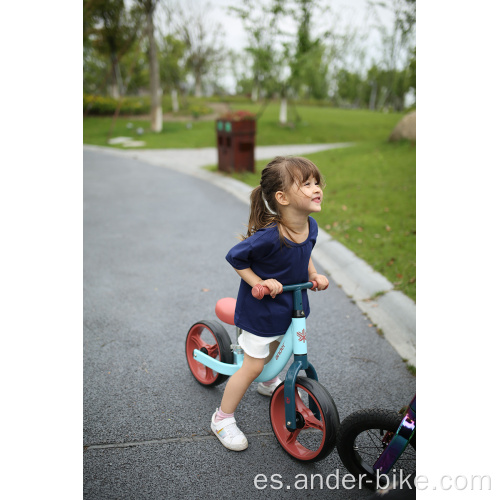 Nuevo modelo de tubo de acero sin bicicleta de equilibrio de entrenamiento de pedal